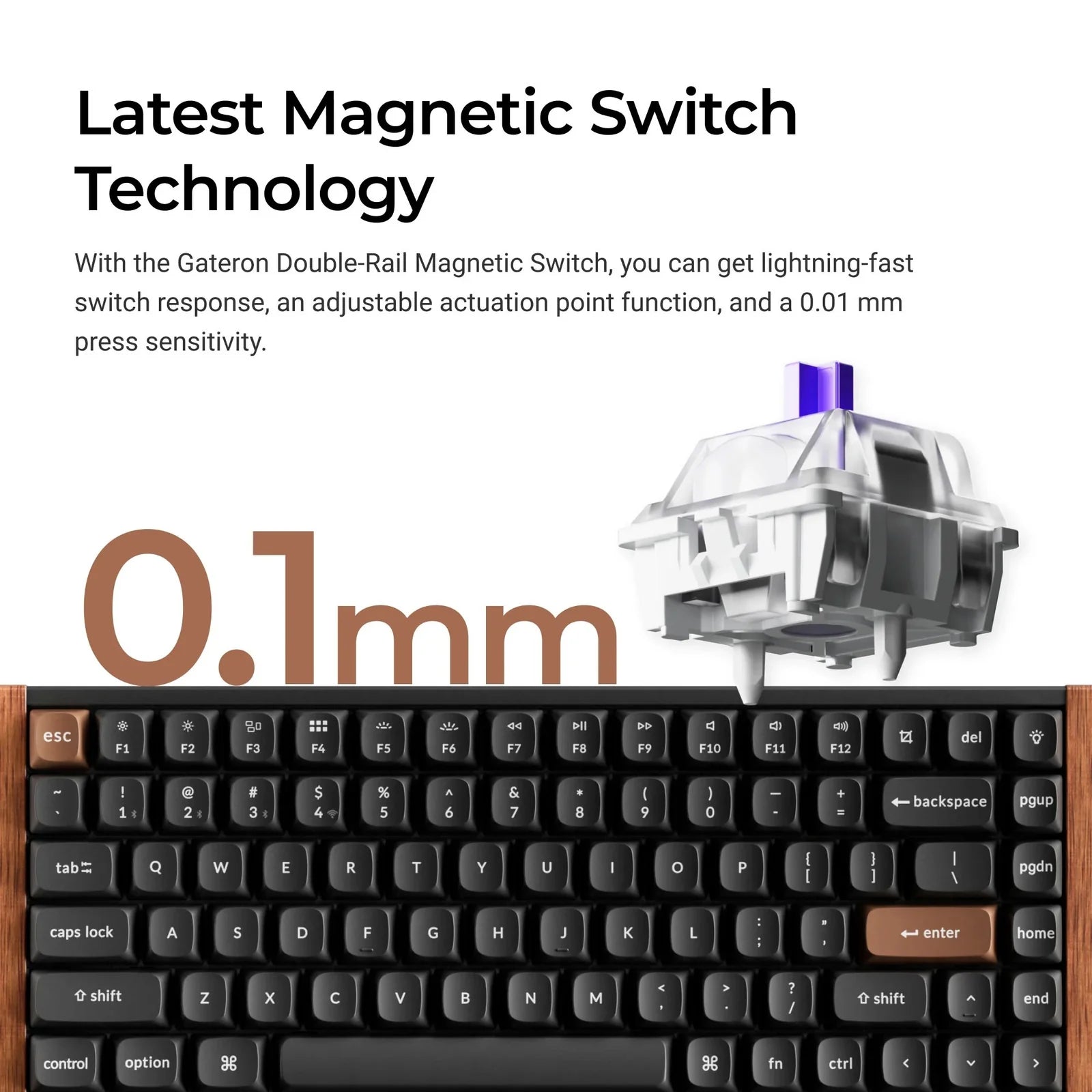 Keychron K2 HE Wireless Magnetic Switch Keyboard