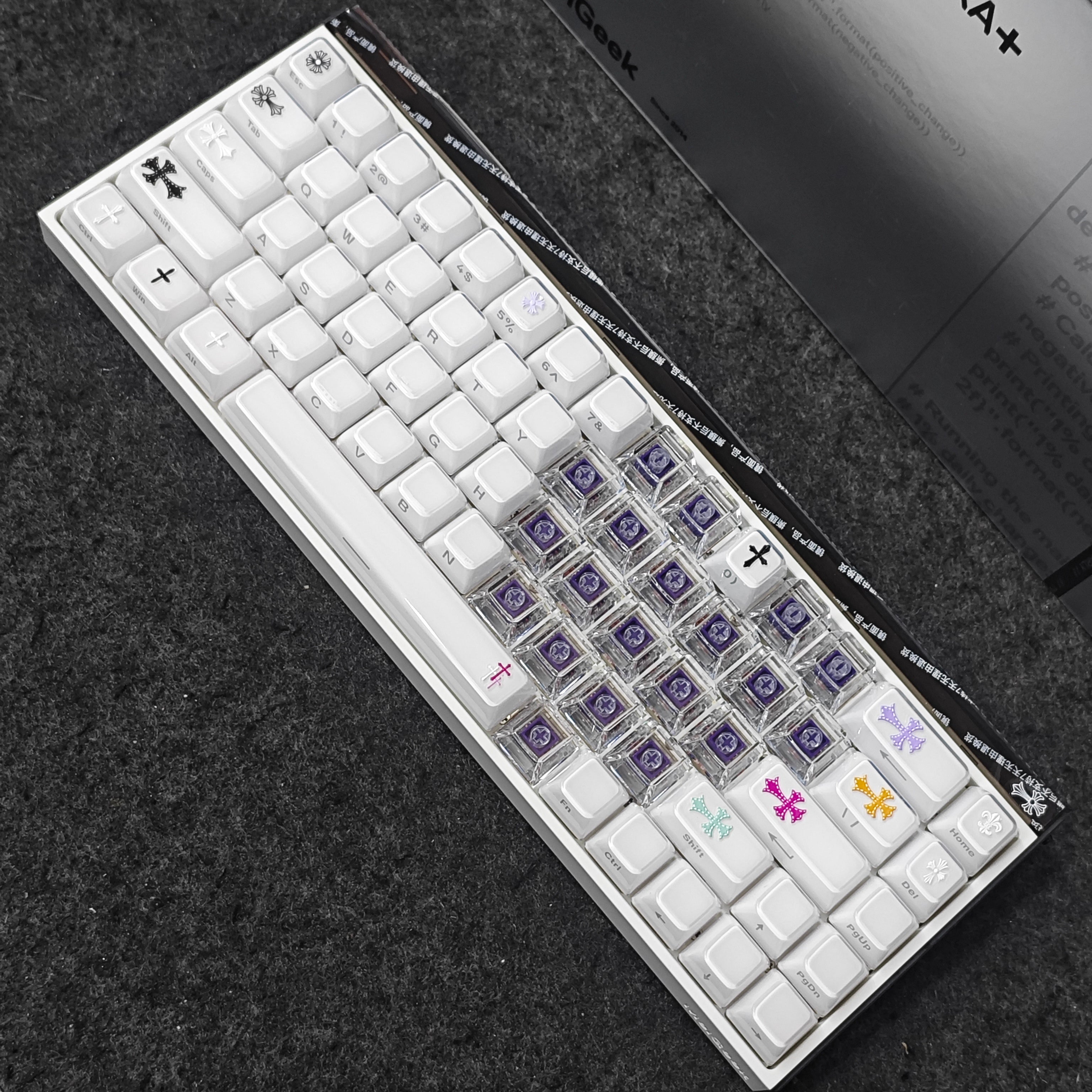 [Custom] [DIY] MelGeek MADE68 Ultra+ Wired Aluminum Custom Gaming HE Keyboard