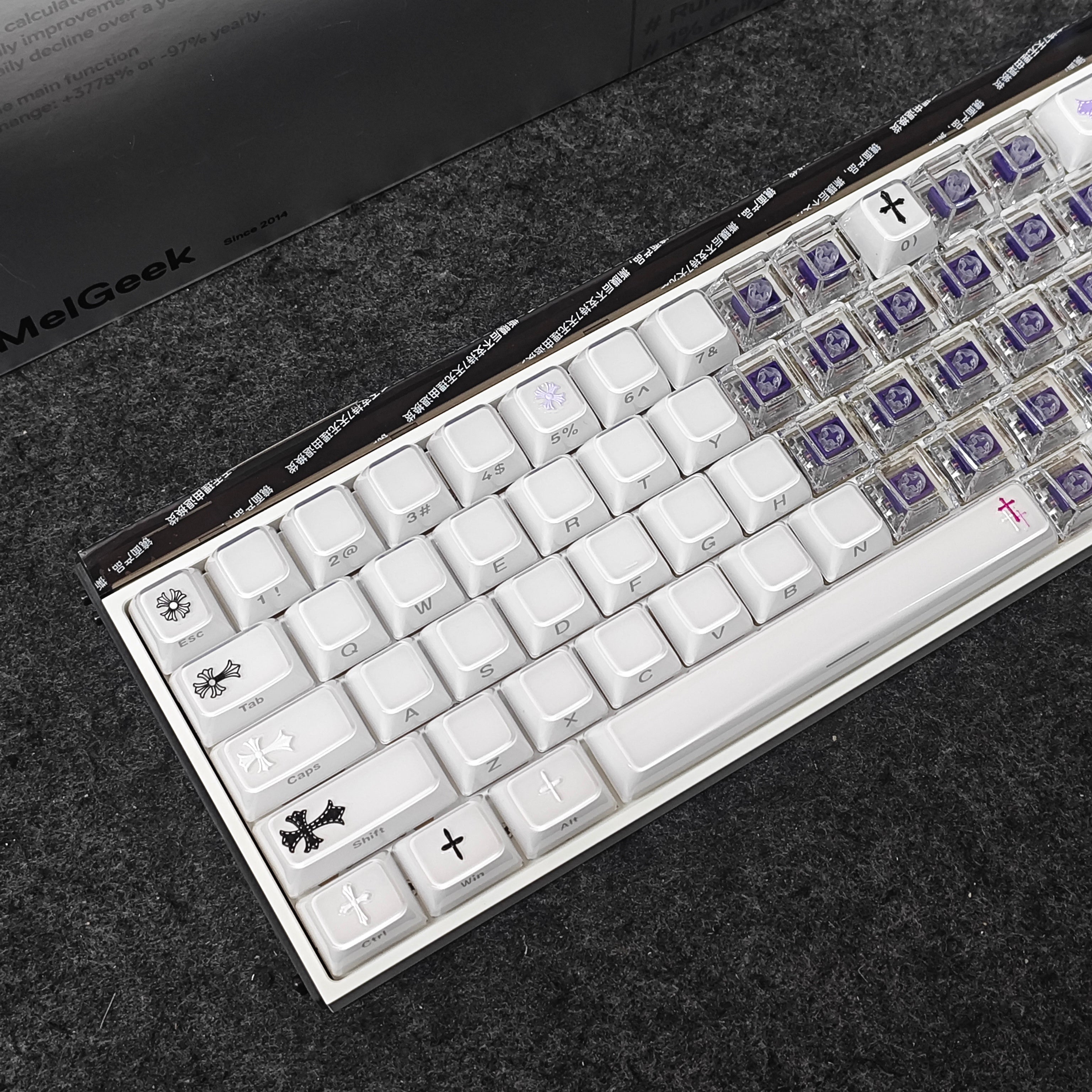 [Custom] [DIY] MelGeek MADE68 Ultra+ Wired Aluminum Custom Gaming HE Keyboard