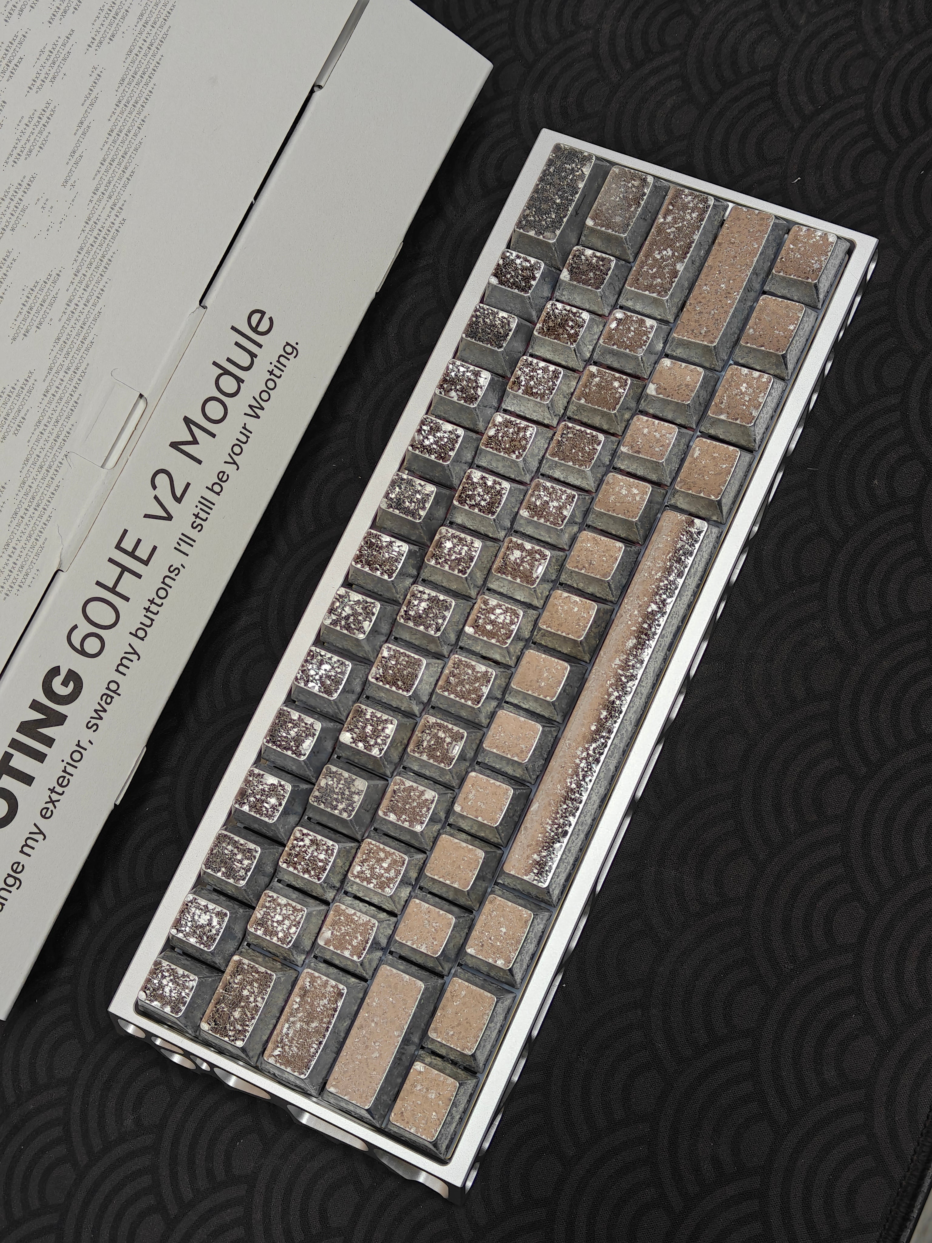 [Custom] [DIY] Wooting 60HEv2 Hall Effect Gaming Custom Keyboard