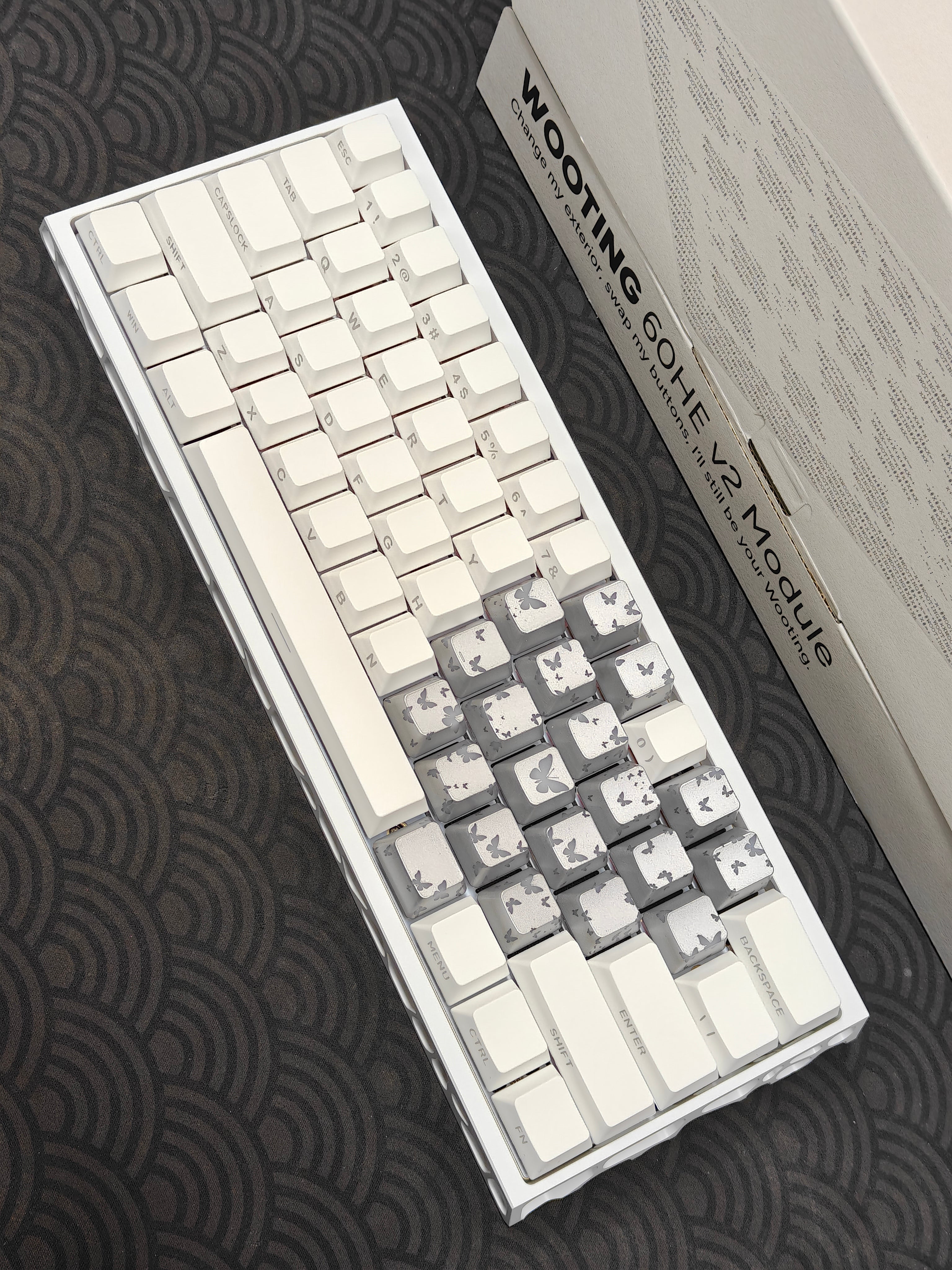 [Custom] [DIY] Wooting 60HEv2 Hall Effect Custom Keyboard