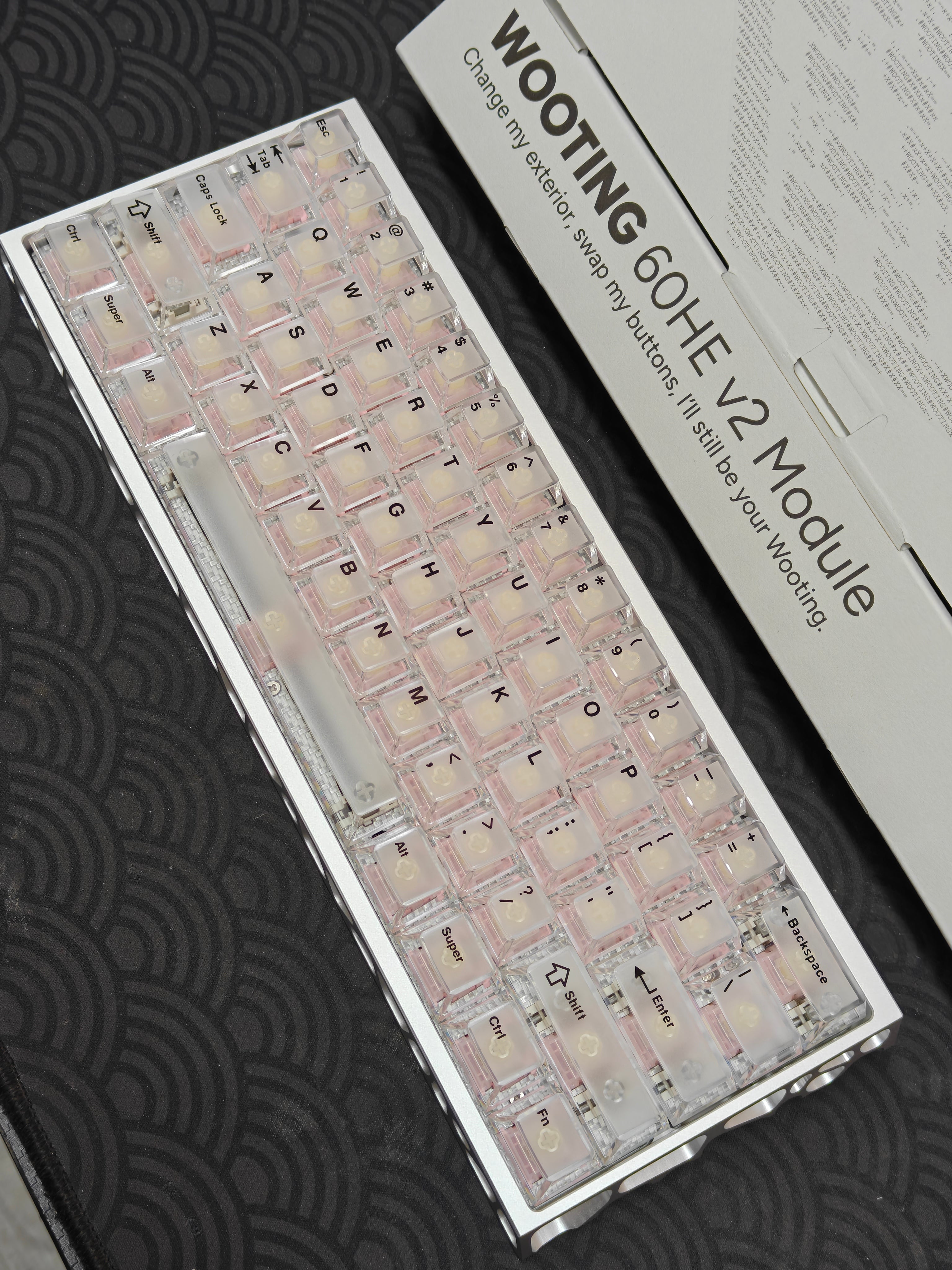 [Custom] [DIY] Wooting 60HEv2 Hall Effect Gaming Keyboard
