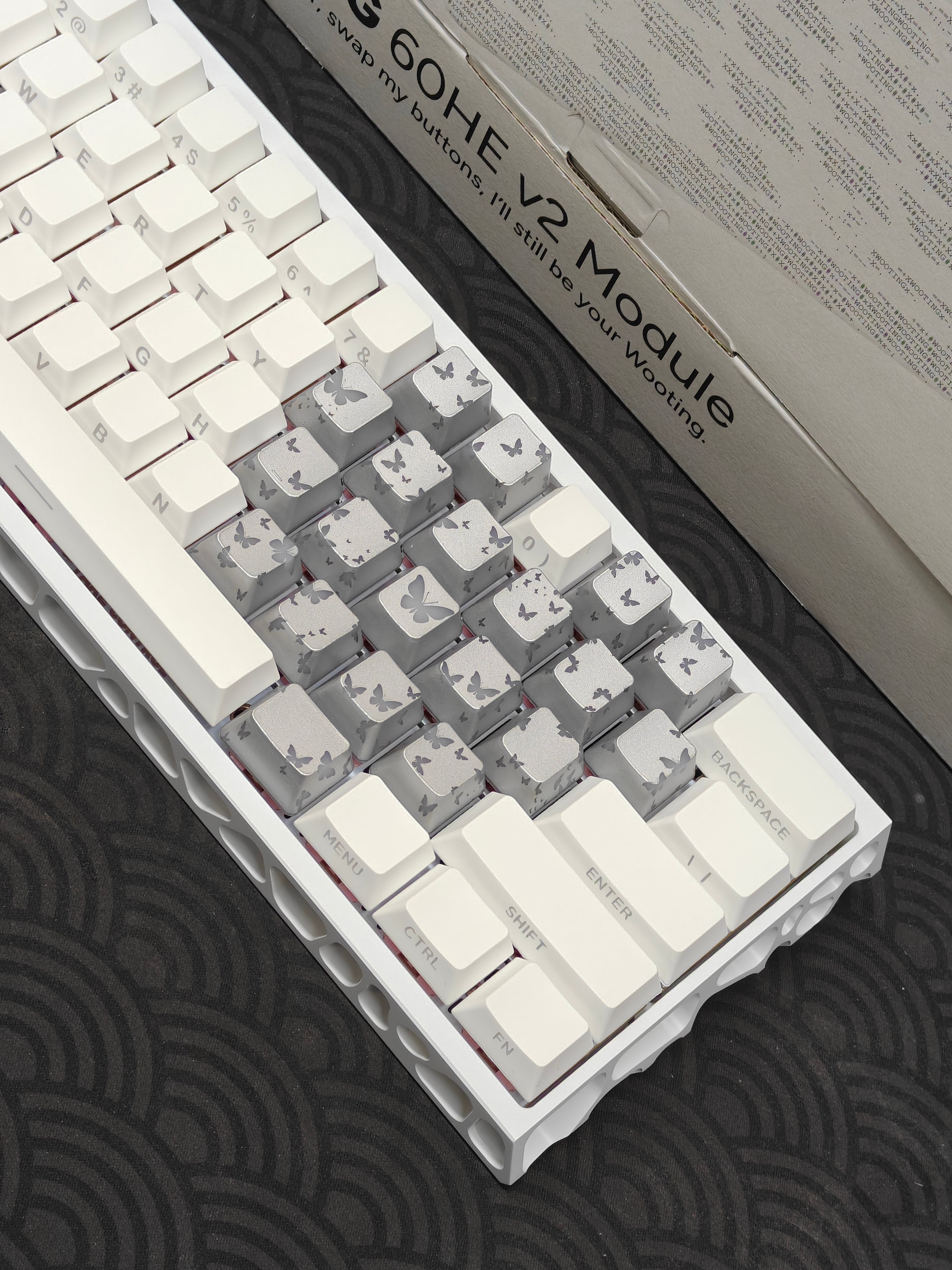 [Custom] [DIY] Wooting 60HEv2 Hall Effect Custom Keyboard