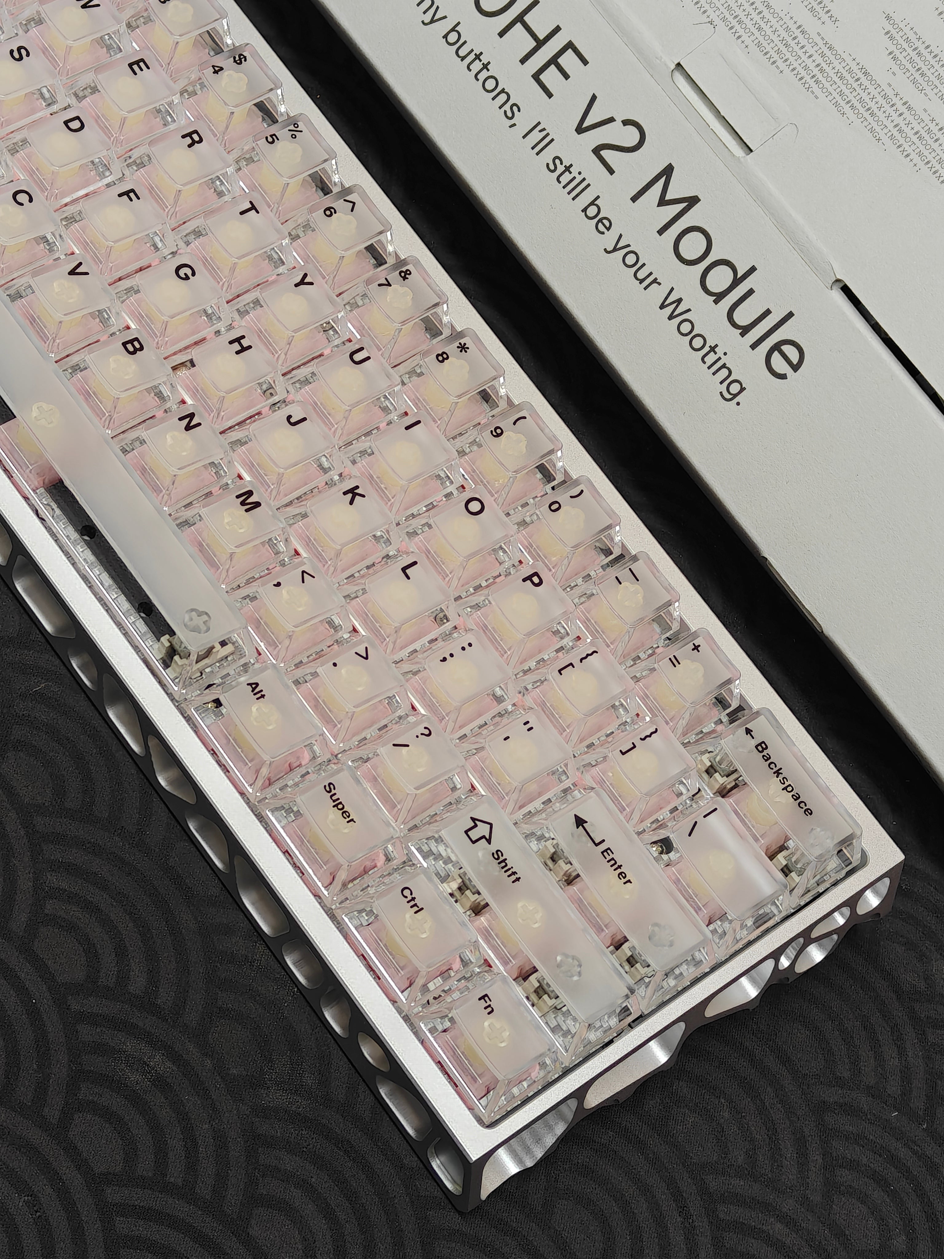 [Custom] [DIY] Wooting 60HEv2 Hall Effect Gaming Keyboard