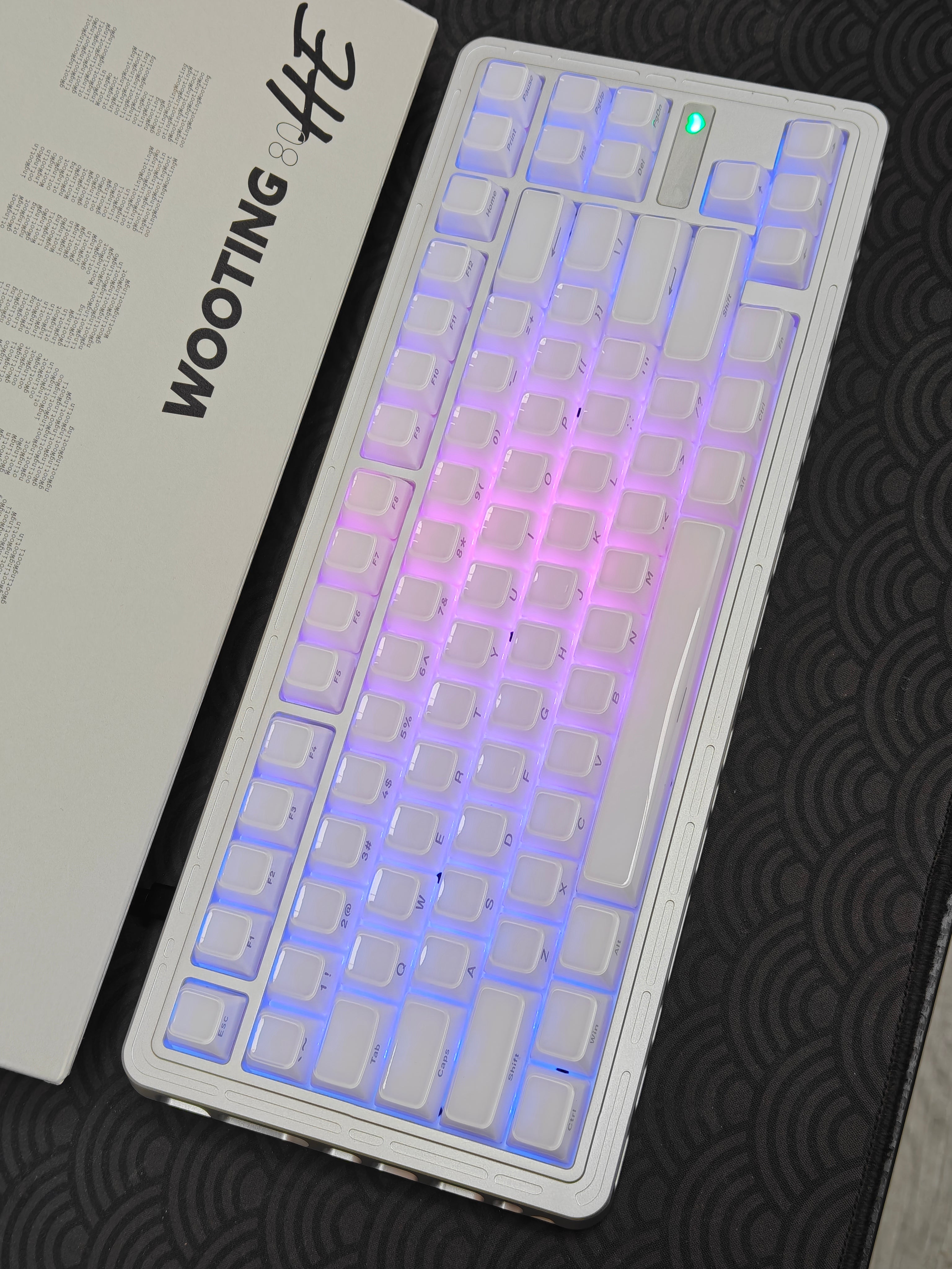 [Custom] [DIY]Wooting 80HE Low-latency 80% Keyboard