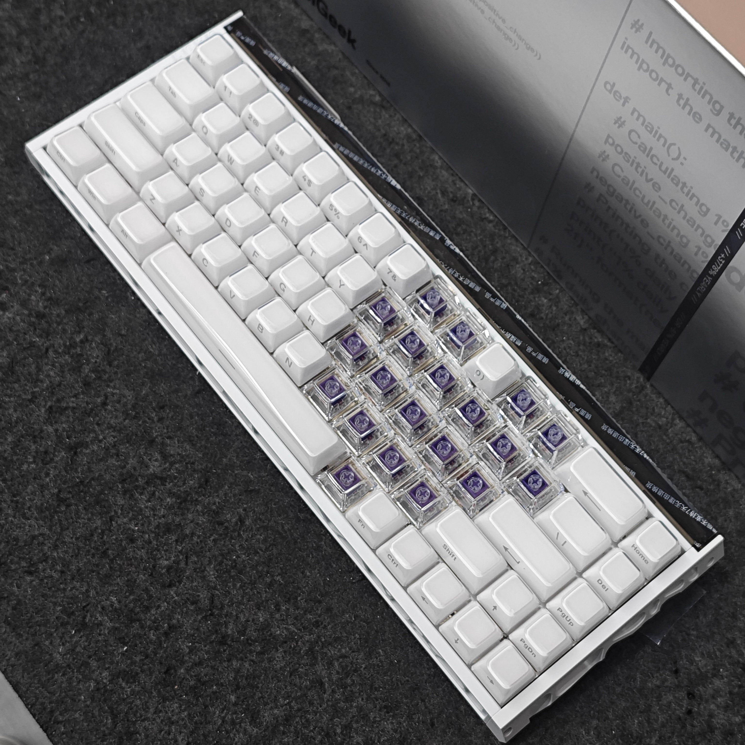 [Custom] [DIY] MelGeek MADE68 Ultra+ Wired Aluminum Custom Gaming HE Keyboard Skeleton Case