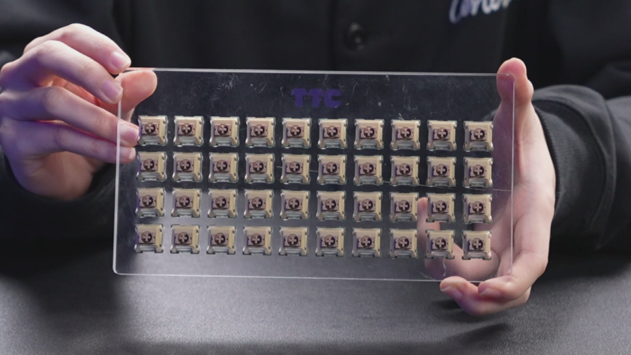 Load video: TTC Commander King Magnetic Keyboard Switch