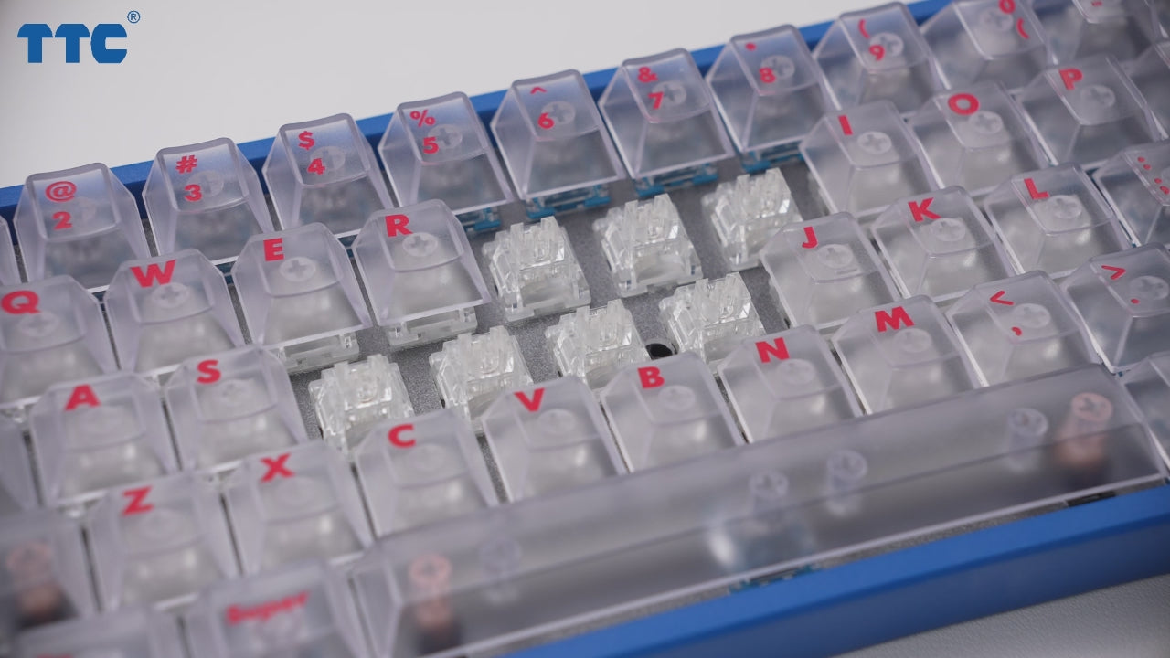 Load video: TTC Frozen Silent Switch V2 Keyboard Switches
