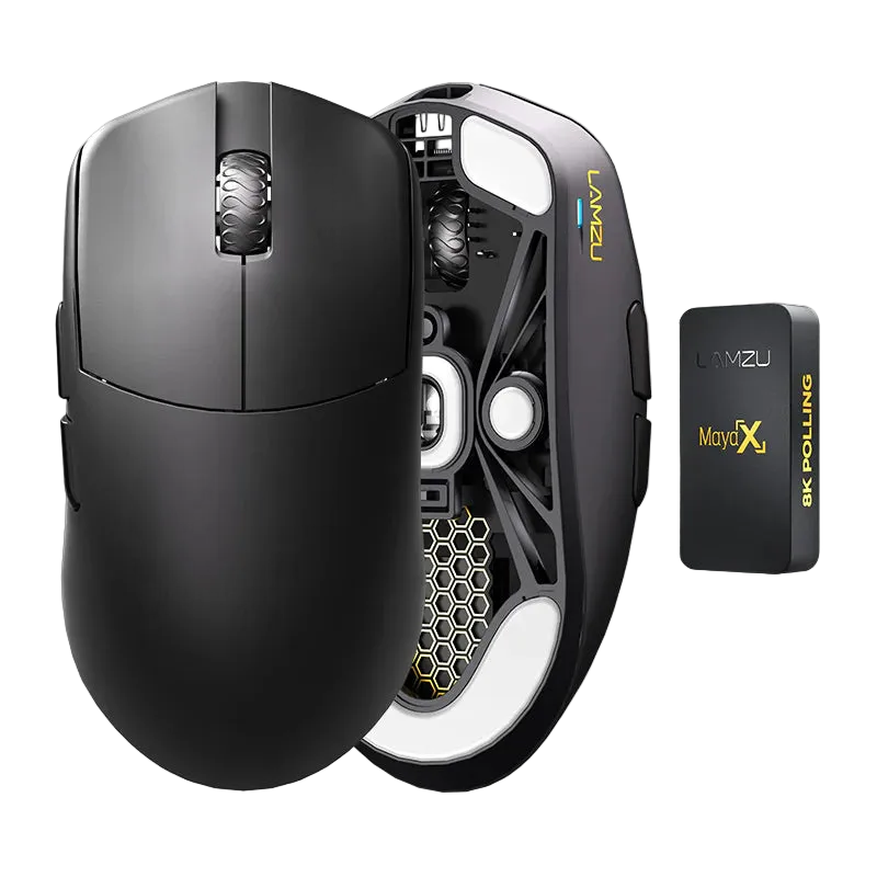 LAMZU MAYA X 8K Lightweight Dual mode Wireless Gaming Mouse